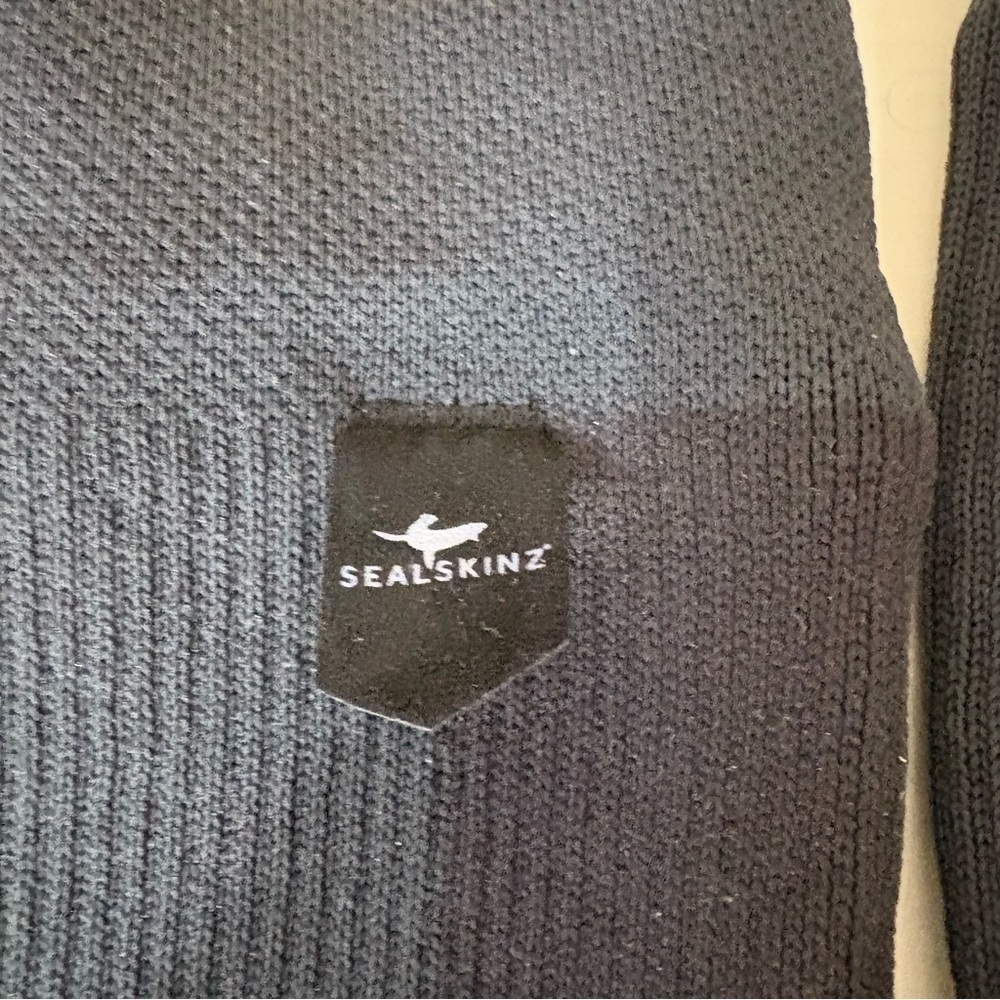 SEALSKINZ Worstead Unisex Waterproof Cold Weather Knee Length Socks - Picture 3 of 5
